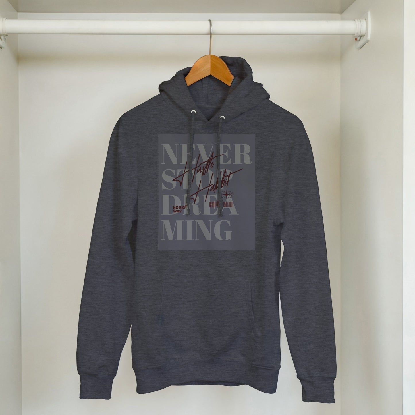 Classic Unisex Pullover Hoodie – "Never Stop Dreaming" Edition