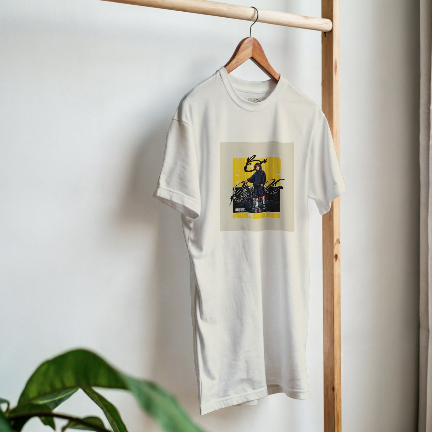 Urban BMX Rider Graphic Tee – Peel, Ride, Win Edition