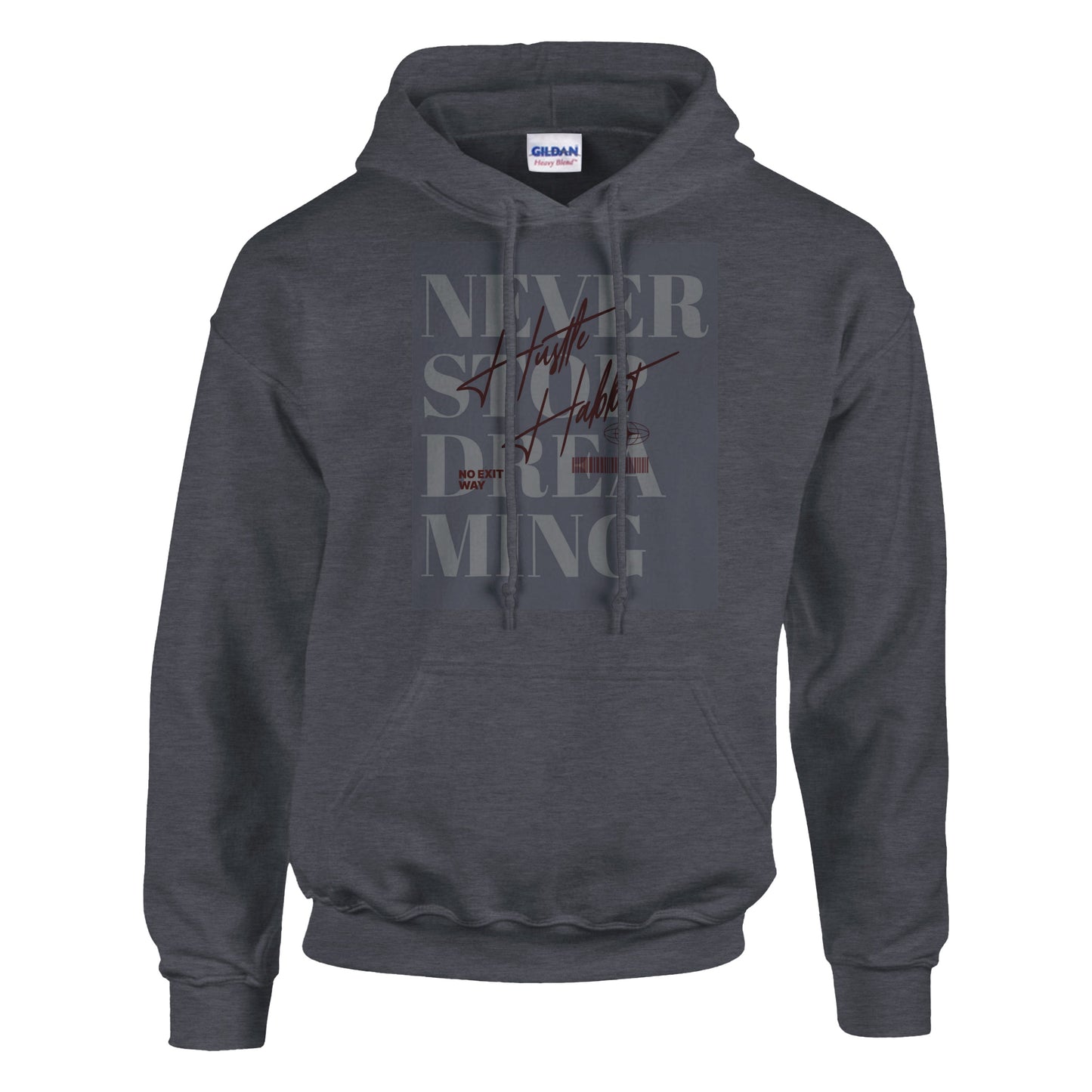 Classic Unisex Pullover Hoodie – "Never Stop Dreaming" Edition