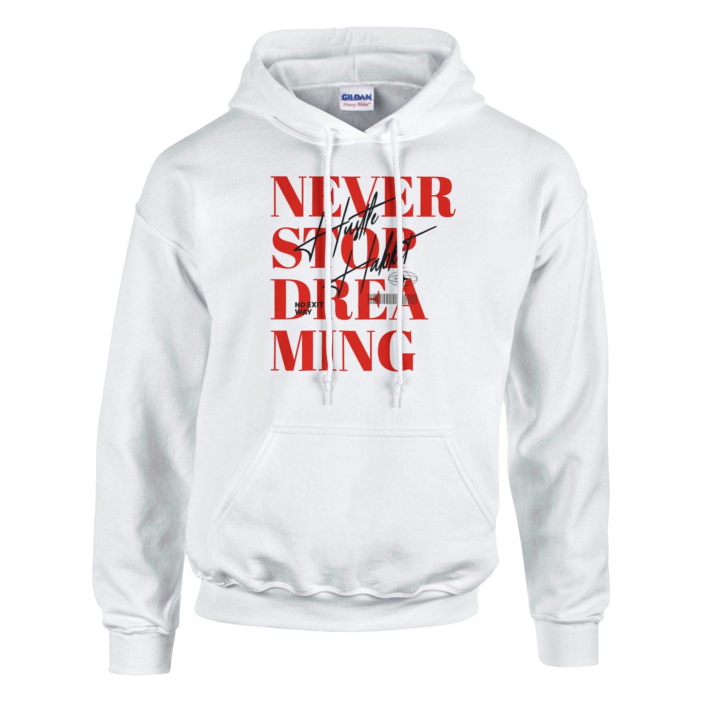 Classic Unisex Pullover Hoodie – "Never Stop Dreaming" Edition