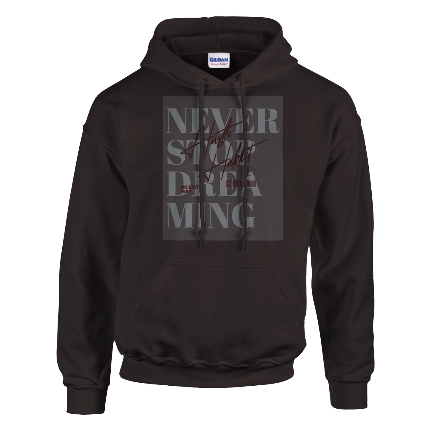 Classic Unisex Pullover Hoodie – "Never Stop Dreaming" Edition