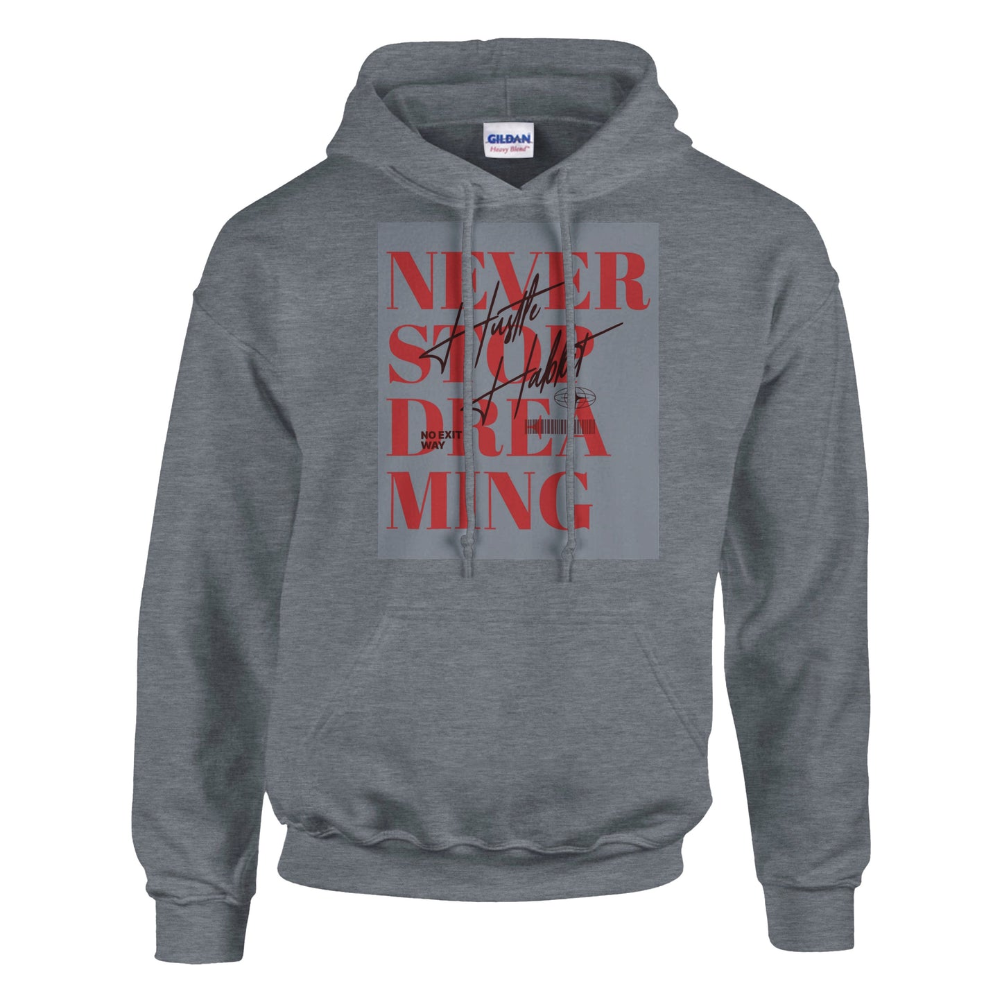 Classic Unisex Pullover Hoodie – "Never Stop Dreaming" Edition