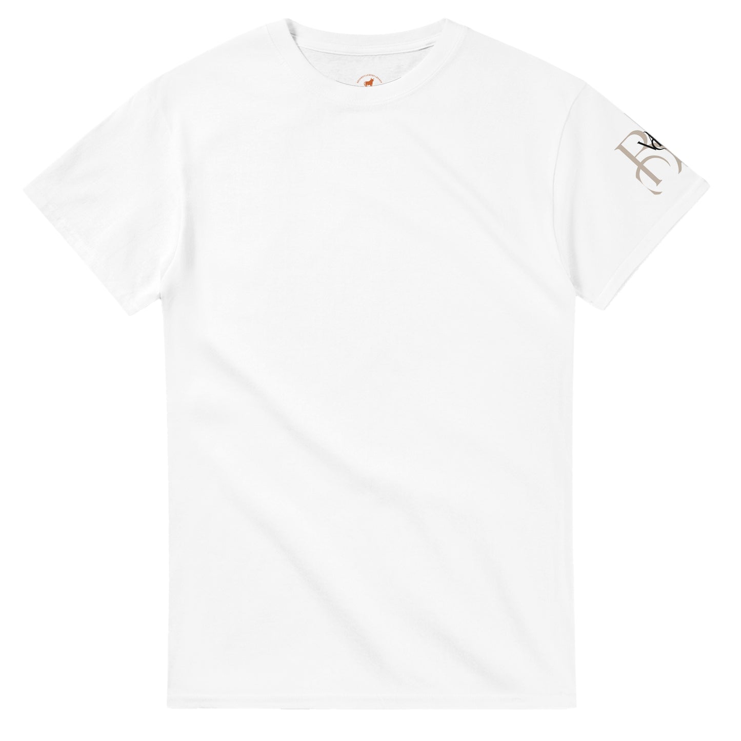 Minimalist Monogram Sleeve T-Shirt – Forest Green | Unisex Fit