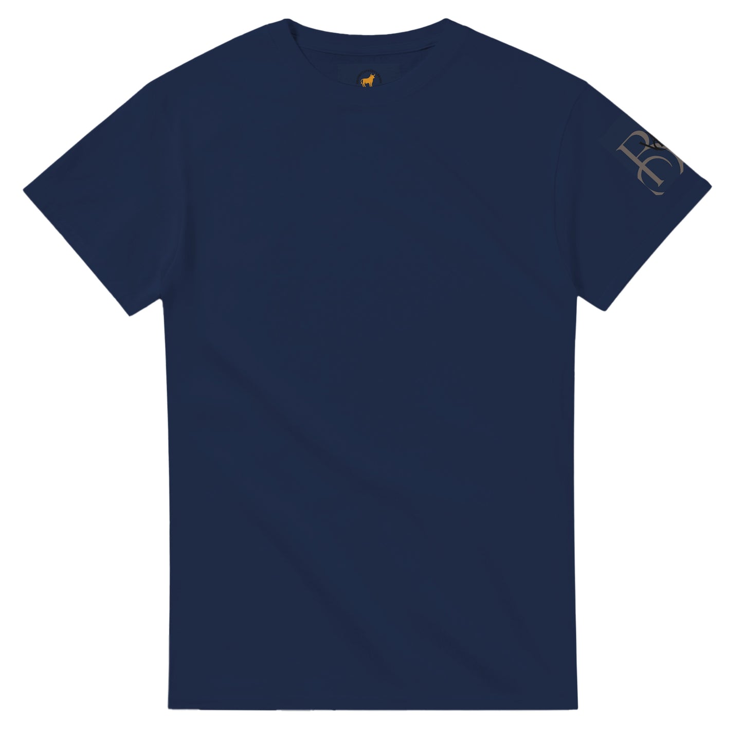 Minimalist Monogram Sleeve T-Shirt – Forest Green | Unisex Fit