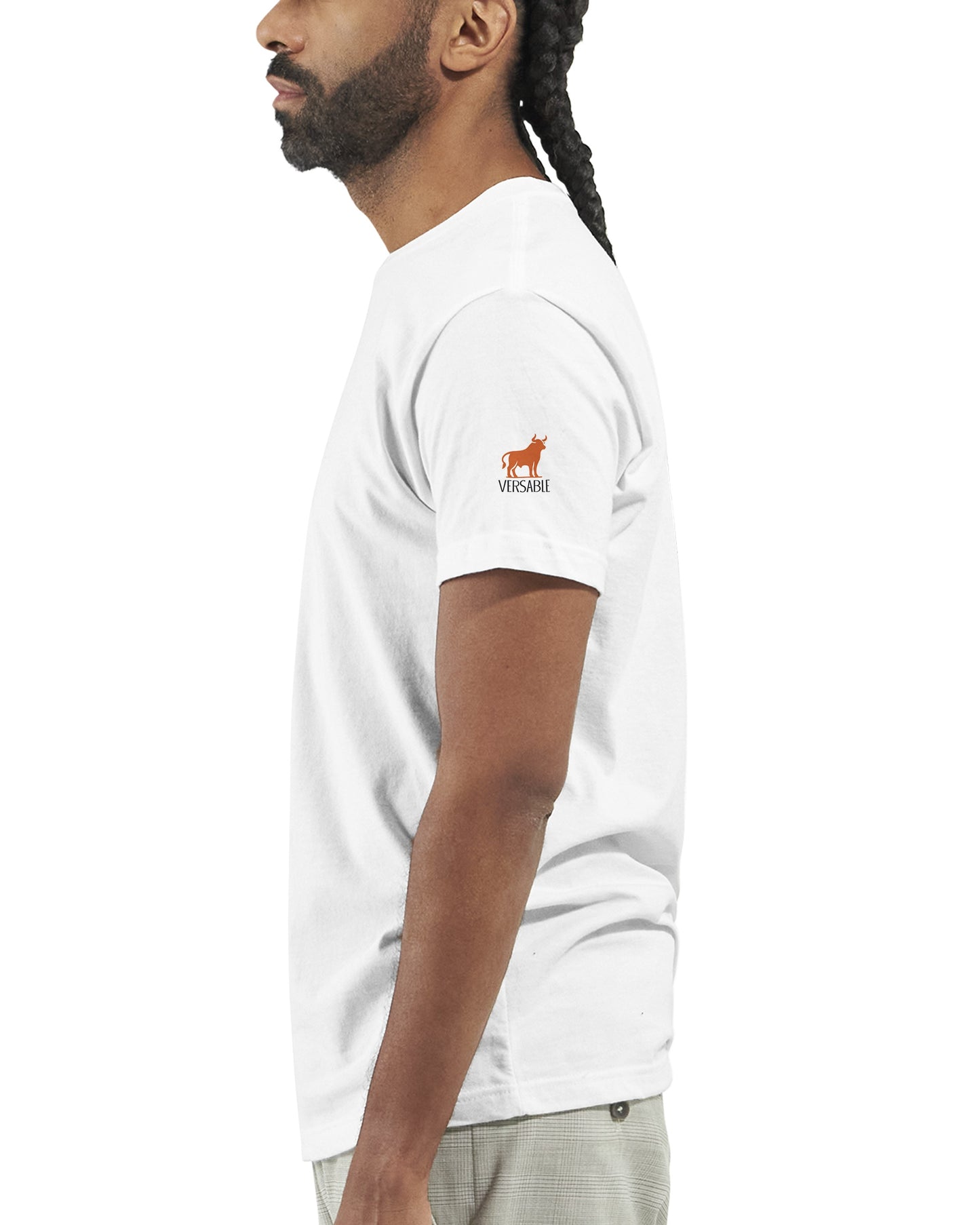 "One Step at a Time" Motivational Graphic T-Shirt – Men's Fitted Tee