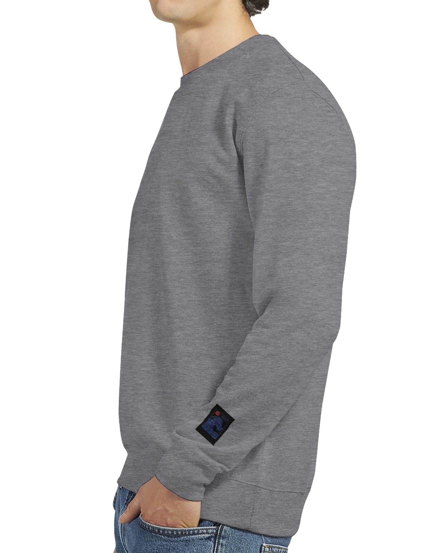 “Versatile Luxury” Embroidered Crewneck Sweatshirt – Unisex