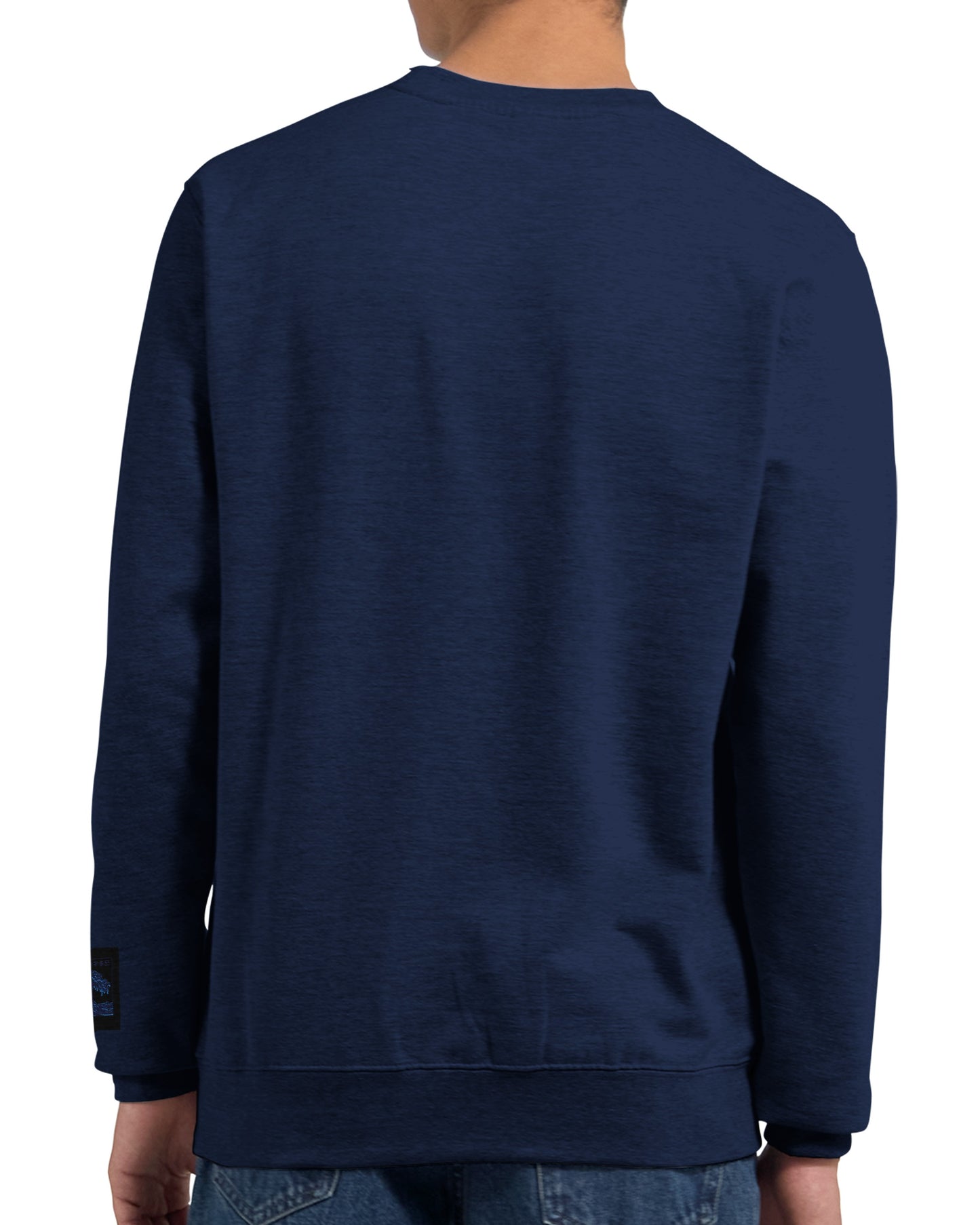 “Versatile Luxury” Embroidered Crewneck Sweatshirt – Unisex