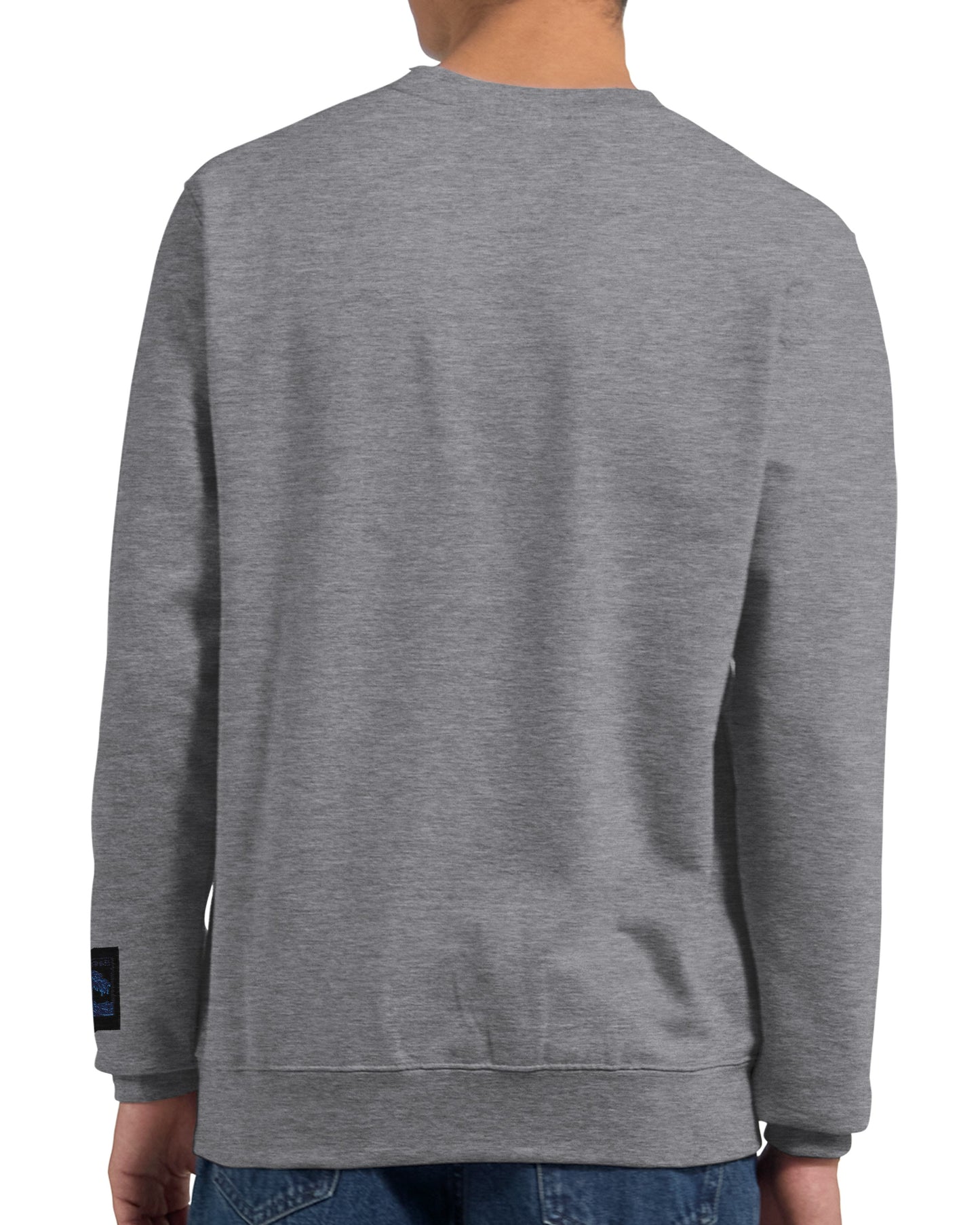 “Versatile Luxury” Embroidered Crewneck Sweatshirt – Unisex