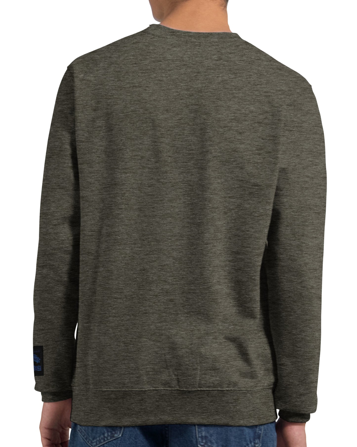 “Versatile Luxury” Embroidered Crewneck Sweatshirt – Unisex