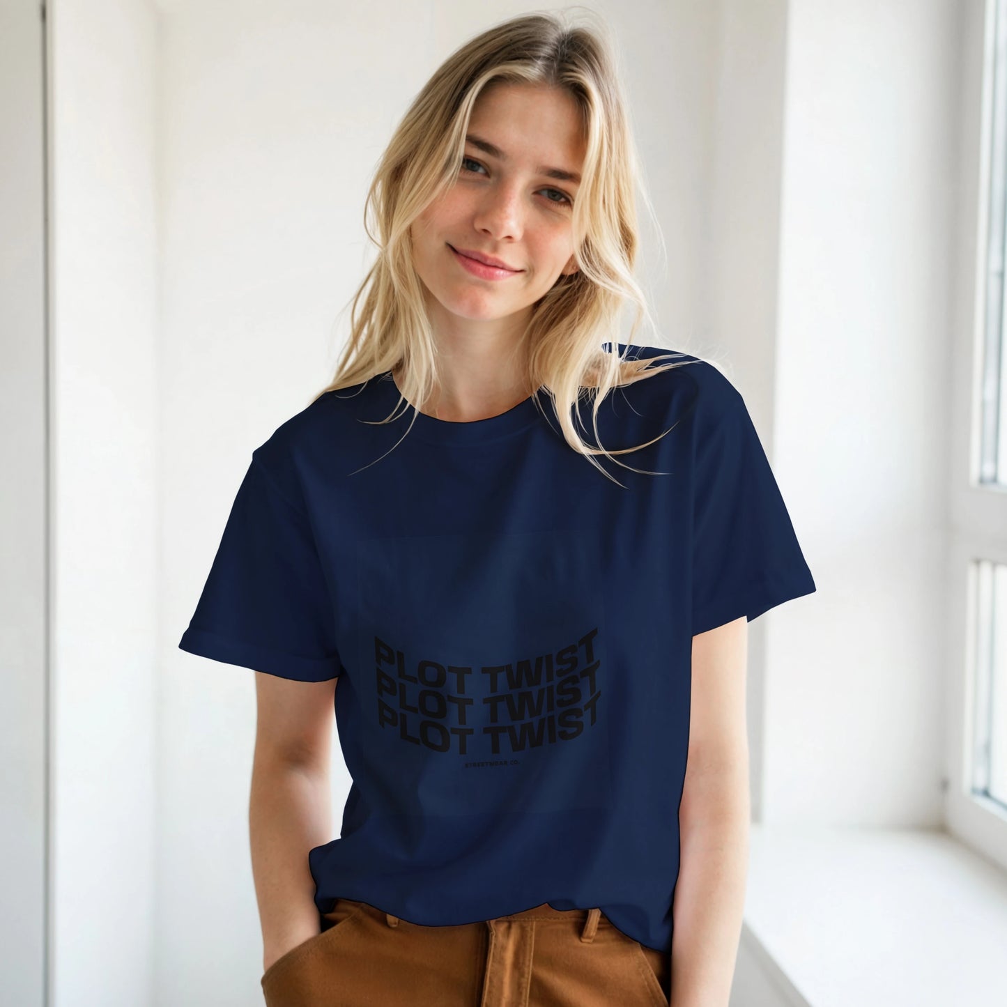 PLOT TWIST TEE – For the Unexpected Moments