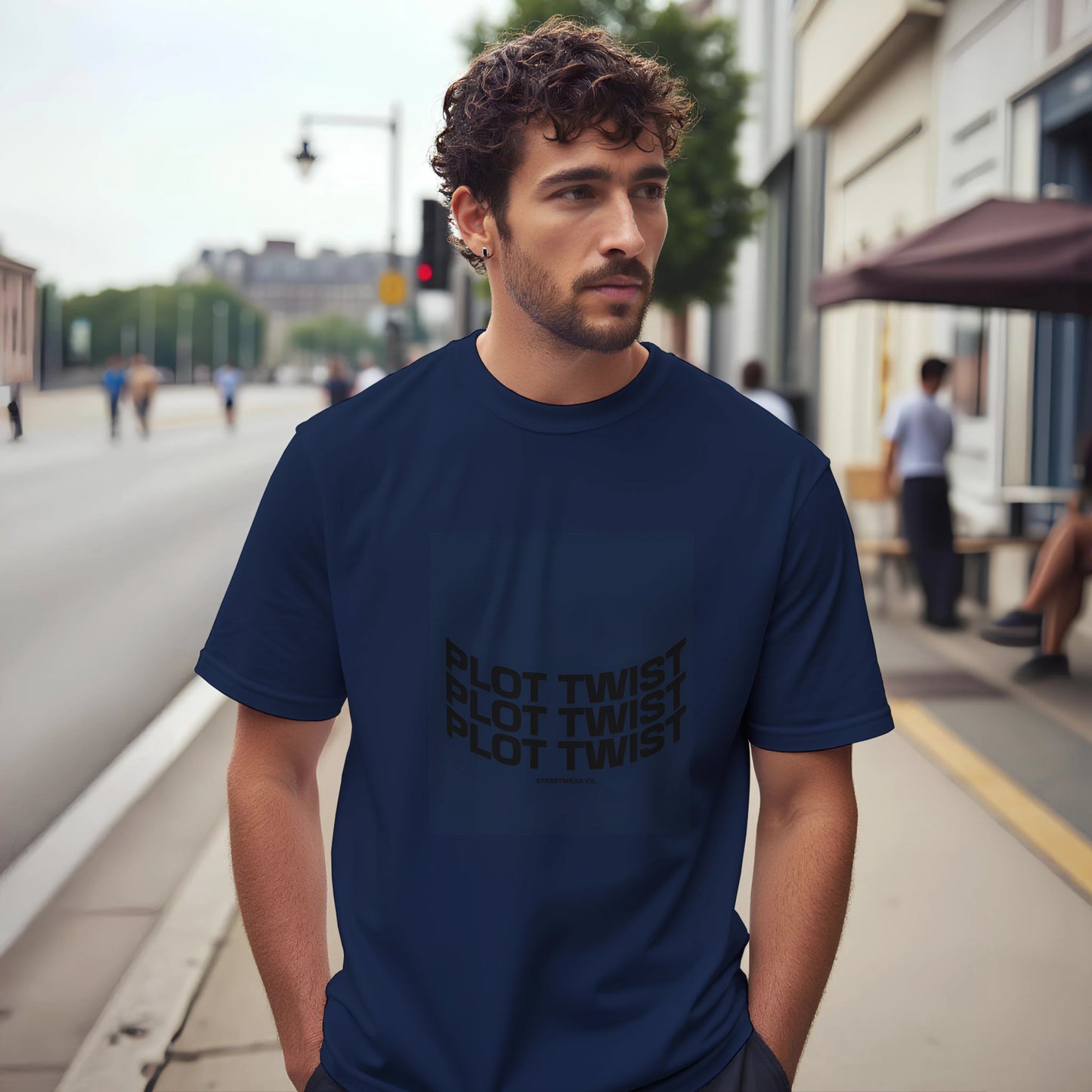 PLOT TWIST TEE – For the Unexpected Moments